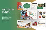 First Day of School Presentation Template for PowerPoint, Google Slides & Canva