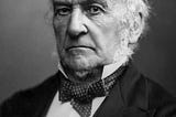 Gladstone: Transition from being the rising hope of the“stern and unbending Tories” to the…