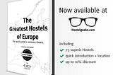 75 Greatest Hostels of Europe — the eBook