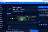 Greedy World + DappRadar
