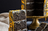 Halloween Black Sesame Cake The Little Epicurean