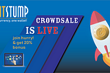 Bitstump Crowdsale Live!