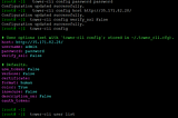 tower-cli config