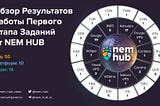 Обзор результатов работы первого этапа заданий от NEM HUB.