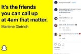 Snap’s ‘Real Friends’ Campaign Used Their Competitor’s Strength Against Them