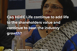 RESEARCH ANALYSIS — HDFC LIFE INSURANCE COMPANY