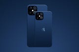 iPhone 12 in Navy blue… it’s official