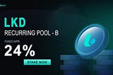 $LinkDao Recurring Pool-B is live!