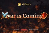 The war is coming.