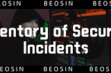 Inventory | More than 22 typical security incidents occurred in October, mainly in areas of DeFi…