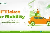 NFTicketing for Mobility