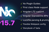 Nx 15.7 — Node Support, Angular LTS, Lockfile Pruning