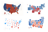 各國媒體如何圖說2020美國大選？美國大選地圖觀察