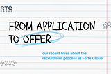 From application to offer