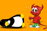 BSD and Linux mascots