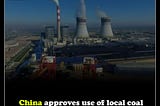 China approves use of local coal in three Pakistani power plants