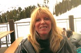 Author Gloria Lesher at A-Basin Ski Resort in Colorado, USA