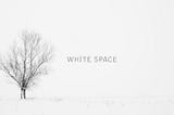 Power your designs by using white space