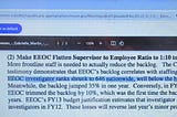 Clinton’s EEOC: 917 EEOC investigators (in 2000) vs Biden’s EEOC: 442 EEOC investigators (in 2022)…