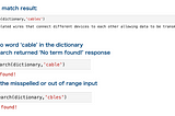 The Dictionary Project Part 2: Creating Search Functions to Retrieve Definitions