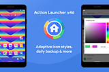 Action Launcher v46 adds 5 new adaptive icon styles & more