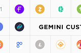 Introducing Gemini Custody™