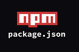 Why package.json? | npm basics