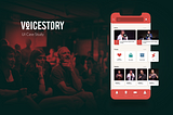 VoiceStory App — UI Case Study
