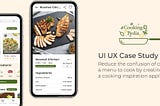 UI UX Case Study: Reduce the confusion of choosing a menu to cook by creating a cooking inspiration…