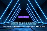 AIre Databank — The First Demonstration for Seller and Buyer