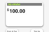 Simulate e-Wallet payment using React PWA
