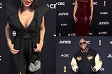 Celebrities like Spanish-Canadian Actress Aria Walton Attend Juno Awards in Support of Nelly…