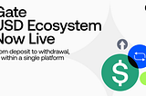 Gate Launches Its New USD Ecosystem, Upgrading an All-in-One USD Asset Management Service