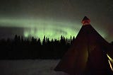 A dance of the Northern Lights