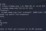 NMap Basics