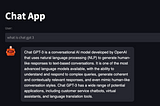 How to use ChatGPT-3 endpoint within your Streamlit App