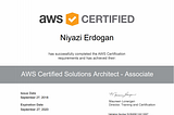 I’ve Become an AWS Certified Solutions Architect!