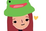 Girl with the Froggy Hat