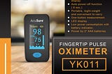 Accusure Pulse Oximeter YK011