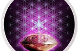 Handpan flower of life Art Print by Alexa Szlavics