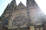 Reaching to Heaven, with His help: St. Vitus Cathedral in Prague