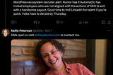 “Nice Guy” Matt Mullenweg, CEO of WordPress.com Cries Foul and Threatens Me With Legal Action