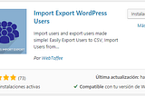CVE-2019-15092 WordPress Plugin Import Export Users = 1.3.0 - CSV Injection