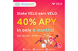 New staking program now live on Evry!
