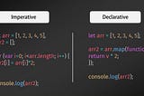 Imperative vs Declarative in JavaScript