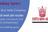 Play Satta Matka and Win money With Sattaking Agency