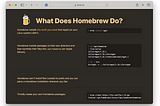 If you’re using Homebrew, here’s what you need to know…