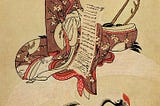 Courtesan Flying on a Crane