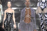 Virtual fashion show by Trashy Muse. Trashy Muse is the Berlin based semi-prophetic group of digital creators who staged the world’s first Virtual Avatar and AR fashion show in 2019