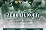 Zero Hunger and Household Dietary Diversity